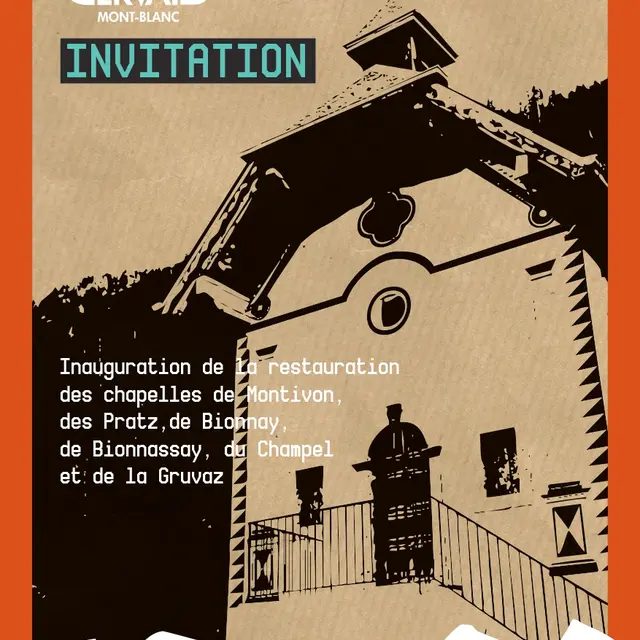 Inauguration des chapelles de Montivon, des Pratz, de Bionnay, de Bionnassay, du Champel et de la Gruvaz_Saint-Gervais-les-Bains