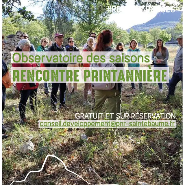 #RDVduParc • Observatoire des saisons, rencontre printanière_Mazaugues