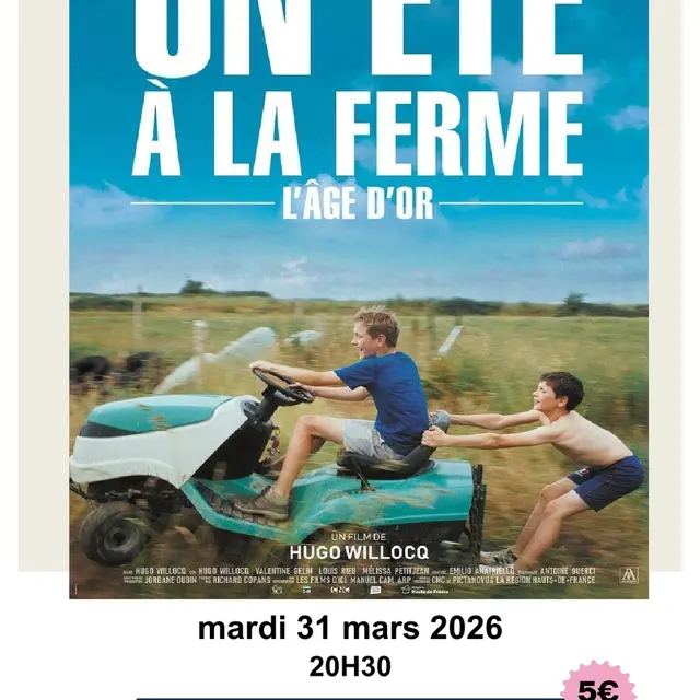 Cinéma à Valdeblore Un ÉTÉ à la FERME - l'ÂGE d'OR_Valdeblore