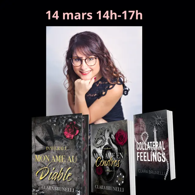 Séance de dédicace Clara Brunelli chez Mille Vies et 1KF