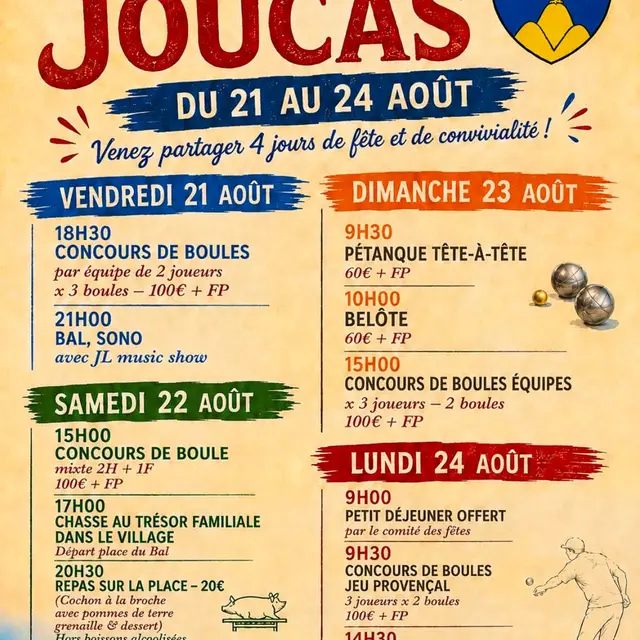 Fête votive Joucas