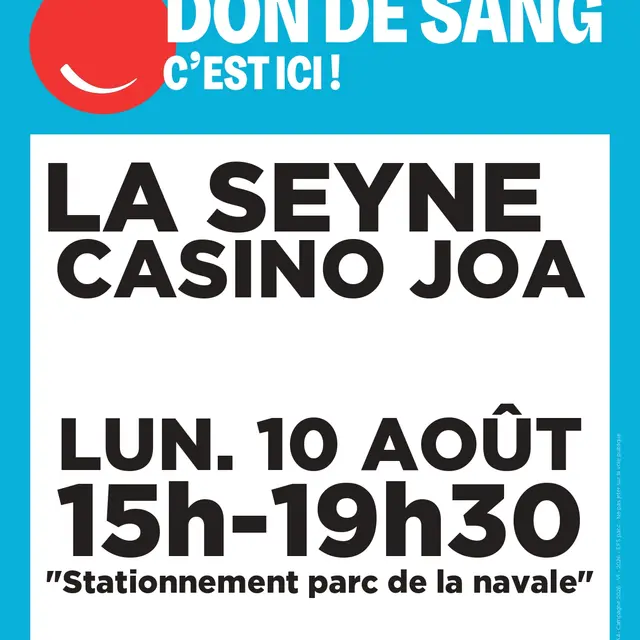 Don de sang de l'EFS_La Seyne-sur-Mer