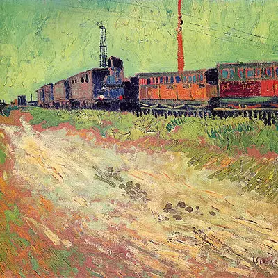 Wagons de chemin de fer - août 1888