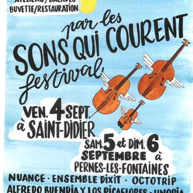 Concert au Château de Pichony / Festival Par les sons qui courent_Pernes-les-Fontaines