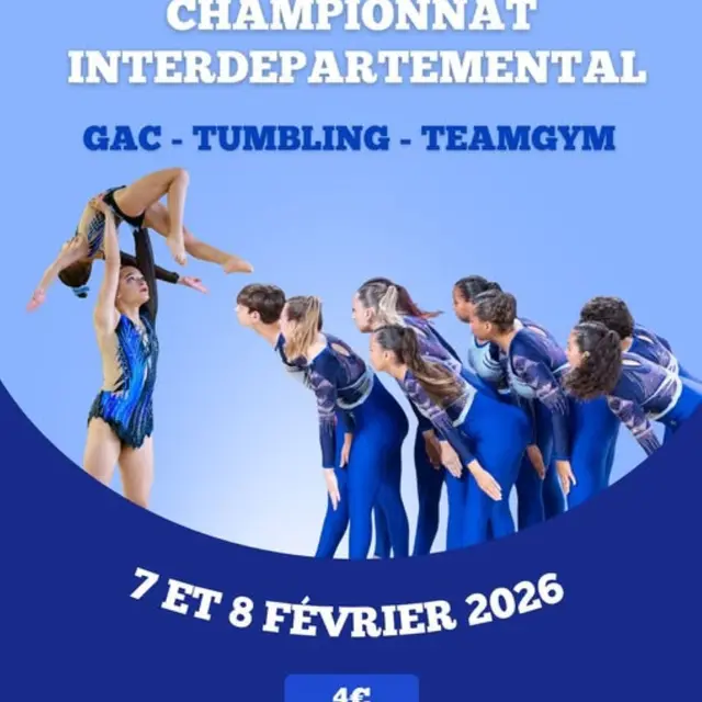 Championnat interdépartemental de teamgym, tumbling et gym acrobatique