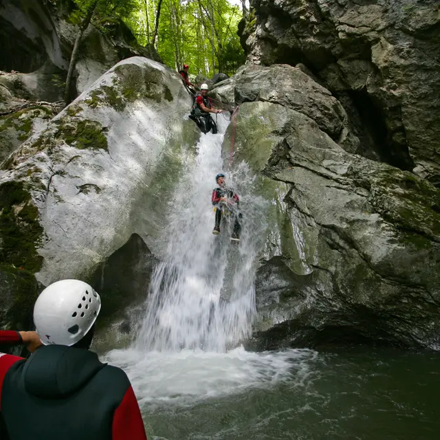 canyoning Balme Les Carroz