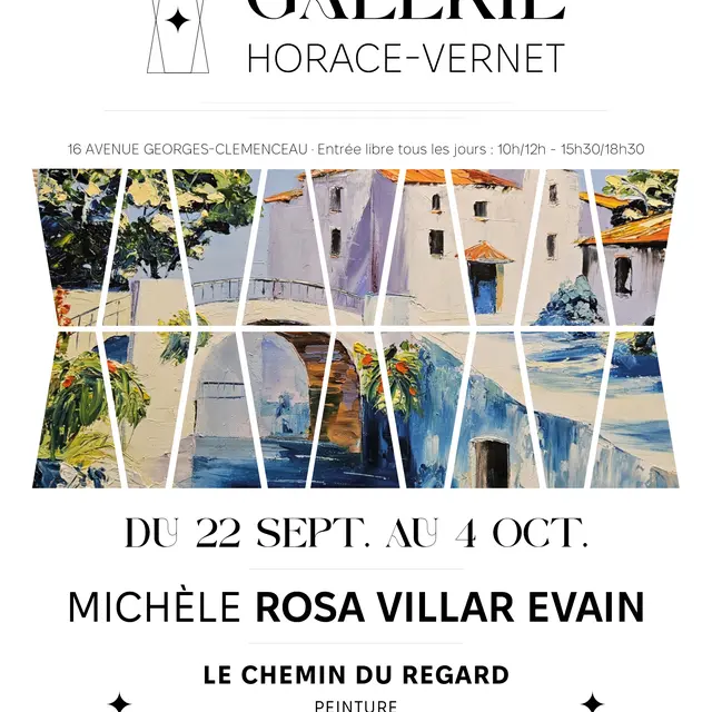 Exposition : Michèle ROSA VILLAR EVAIN_La Londe-les-Maures