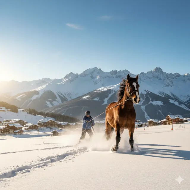 Ski joering_La Toussuire