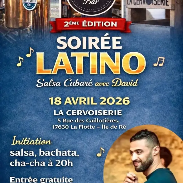 Soirée Latino à la cervoiserie_La Flotte