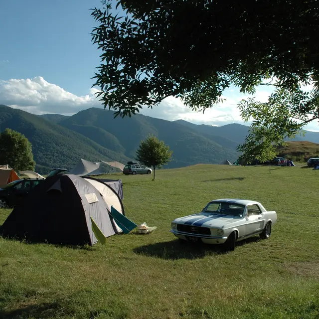 Camping du Chateau de Lordat à Lordat