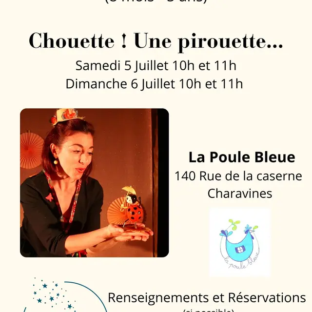 Chouette ! Une pirouette...