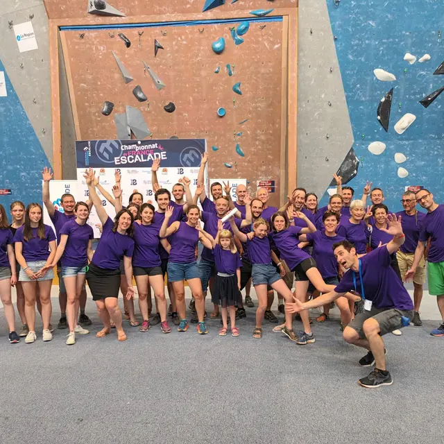 Championnat régional d'escalade