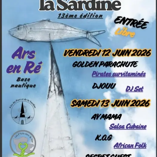 Affiche de la fête du Port et de la Sardine 2026