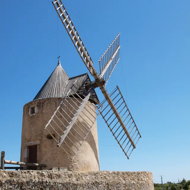 Moulin à vent 14è 15è siècle