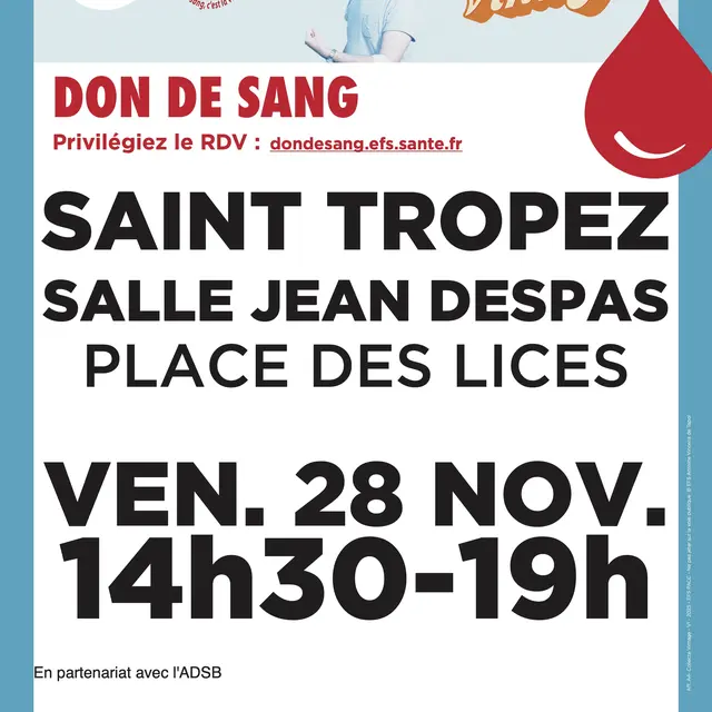 Don du sang_Saint-Tropez