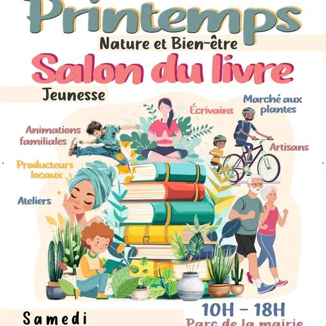 Fête du Printemps et salon du livre jeunesse_Le Pontet