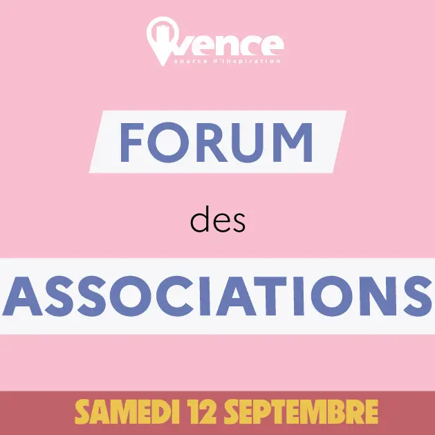 Forum des associations 2026_Vence