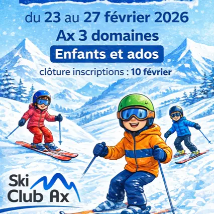 Stage de ski avec le Ski Club Ax_Ax-les-Thermes