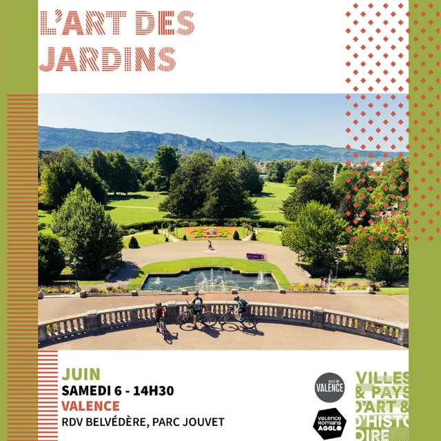 Visite guidée : L'art des jardins au parc Jouvet - Rendez-vous aux jardins_Valence