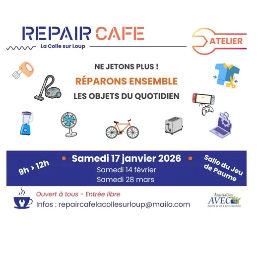 Repair Café_La Colle-sur-Loup