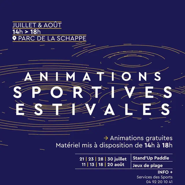 Animations sportives au Parc de la Schappe_Briançon
