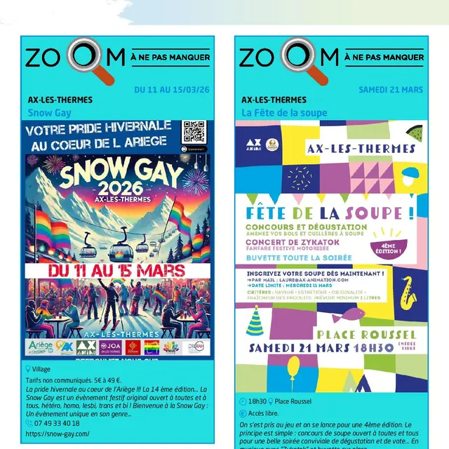 Programme des animations et des activités des Pyrénées Ariégeoises_Ax-les-Thermes