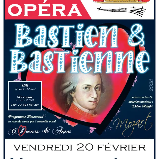 Concert : opéra Bastien Bastienne de Mozart_Veyrier-du-Lac