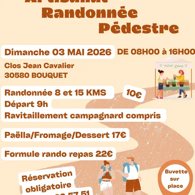 Randonnée - Marché artisanal_Bouquet