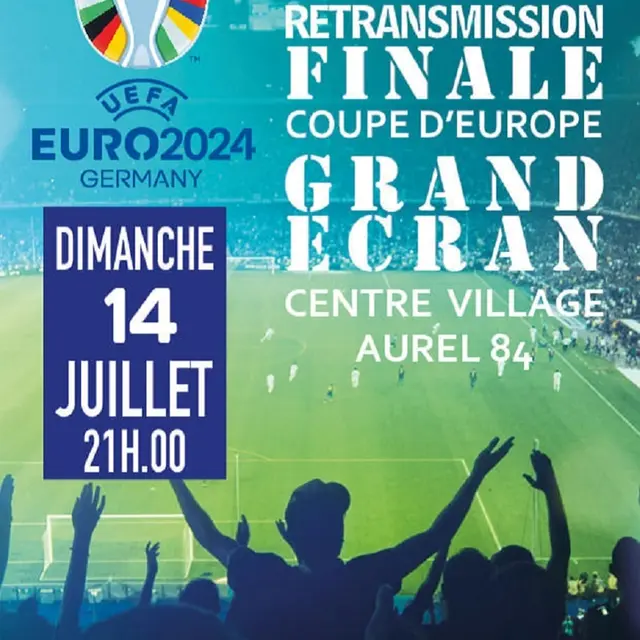 Retransmission finale coupe d'Europe à Aurel