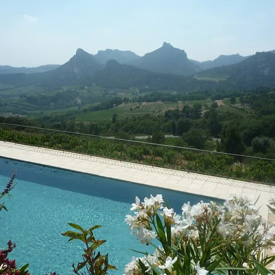 VUE PANORAMIQUE PISCINE