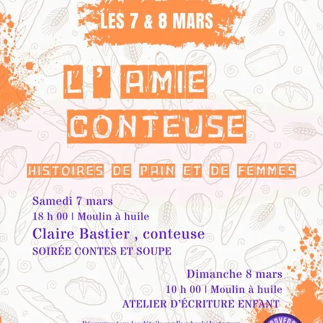 Spectacle conté : En tant que femme : histoire de pain et de femmes_Le Val