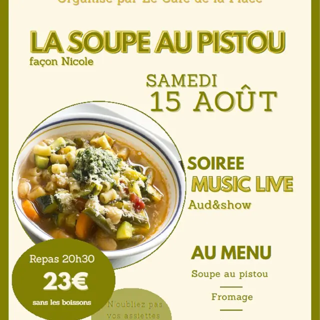Repas : Soupe au pistou_Varages