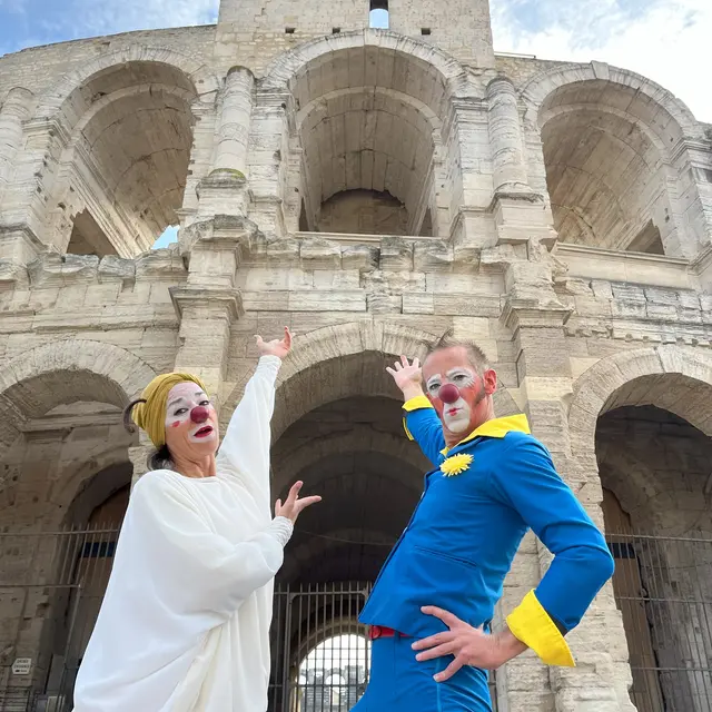 L'amphithéâtre aux clowns_Arles