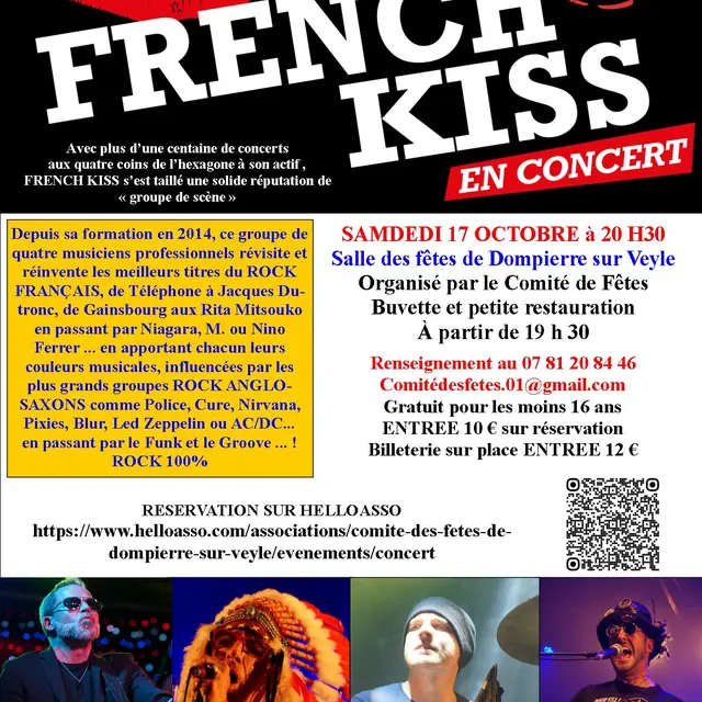 FRENCH KISS EN CONCERT