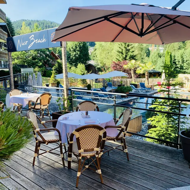 Terrasse du restaurant