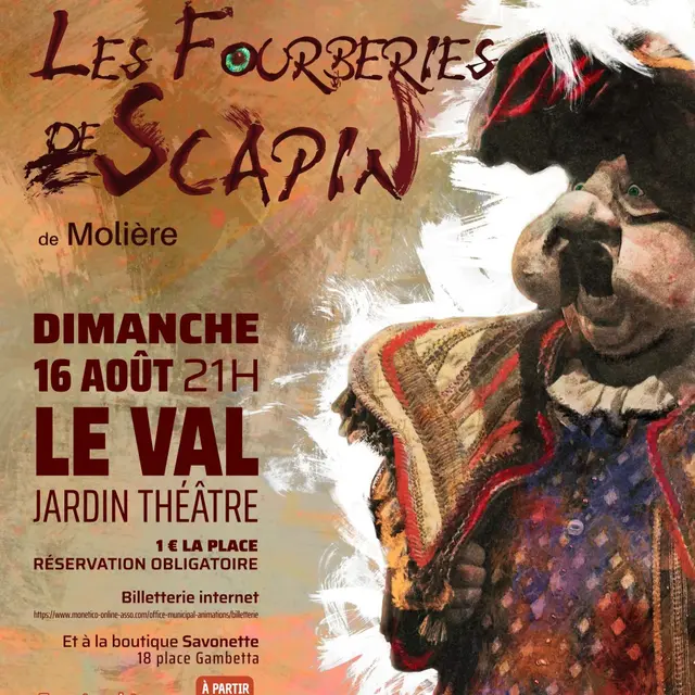 Théatre : Les Fourberies de Scapin | Les Nuits en balade_Le Val