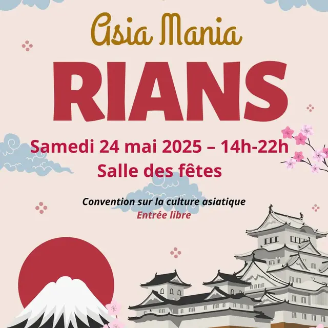 Convention sur la culture asiatique : Asia Mania_Rians
