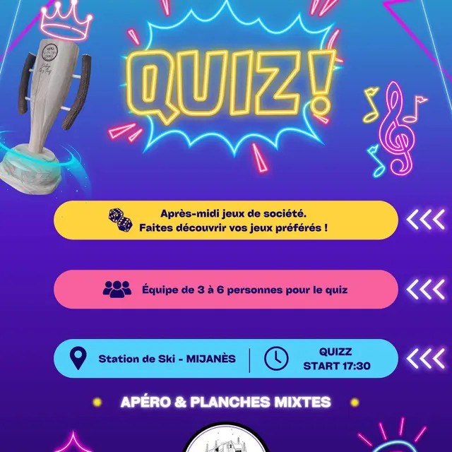La 2ᵉ édition du Quiz Party à la Pau’Pote !_Mijanès