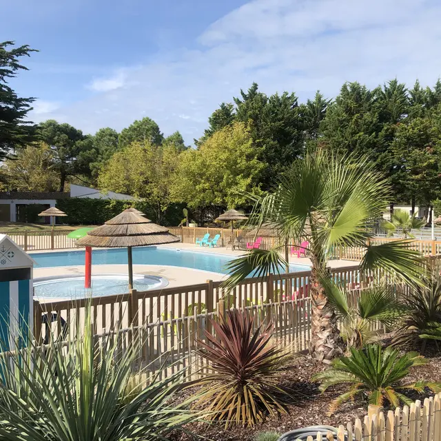 Vue d'ensemble de la piscine