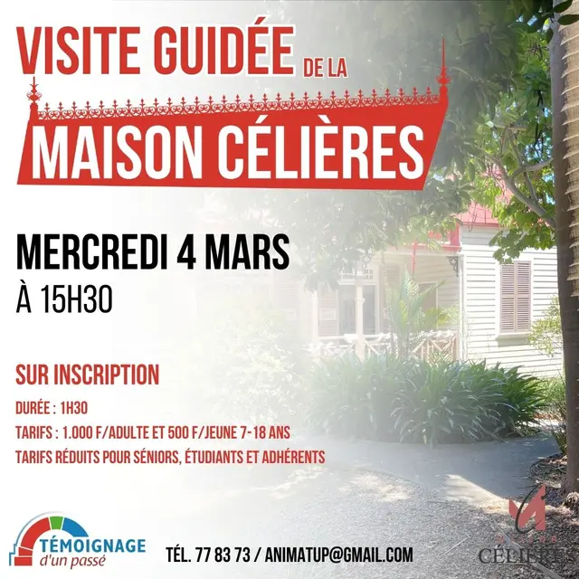 Visite guidée de la Maison Célières_Nouméa
