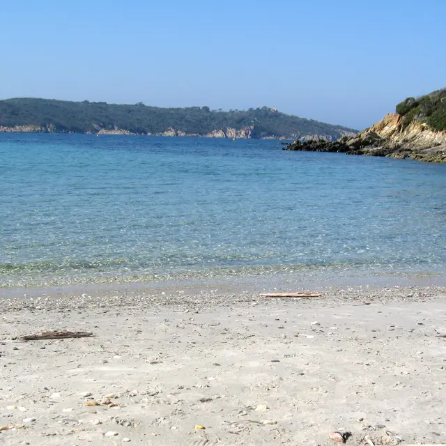 Plage Sud - île de Port Cros - Hyères