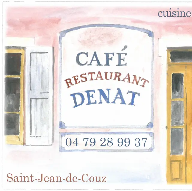 Café Denat - St Jean de Couz