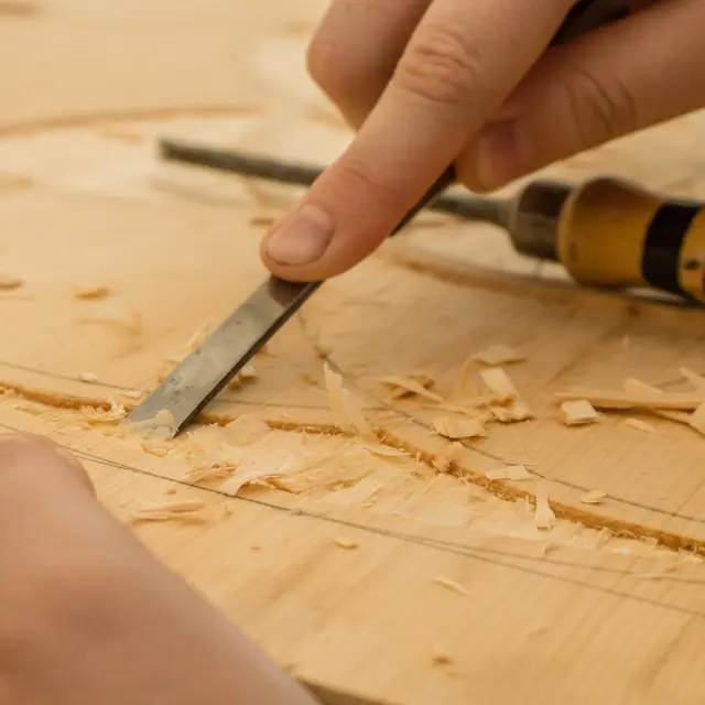 Atelier de sculpture sur bois