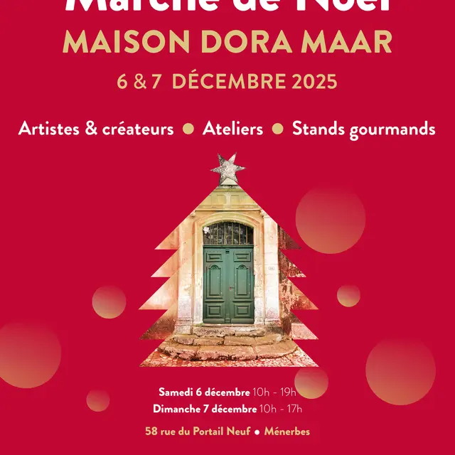 Marché de noël à la maison Dora Maar_Ménerbes