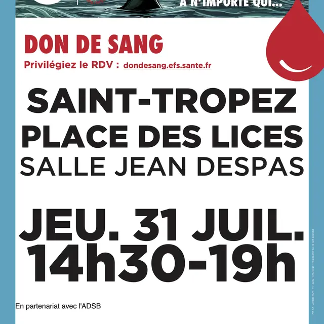 Don du sang_Saint-Tropez