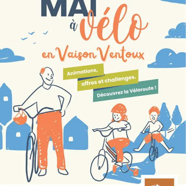 Mai à vélo en Vaison Ventoux_Vaison-la-Romaine