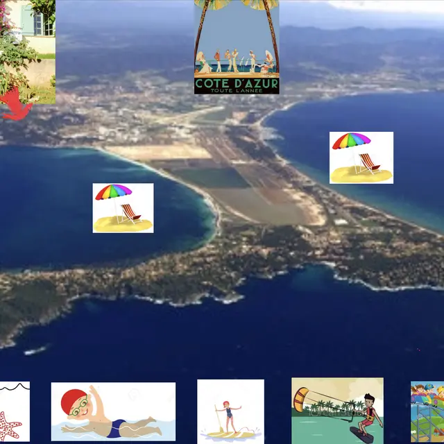 Vue générale du lieu