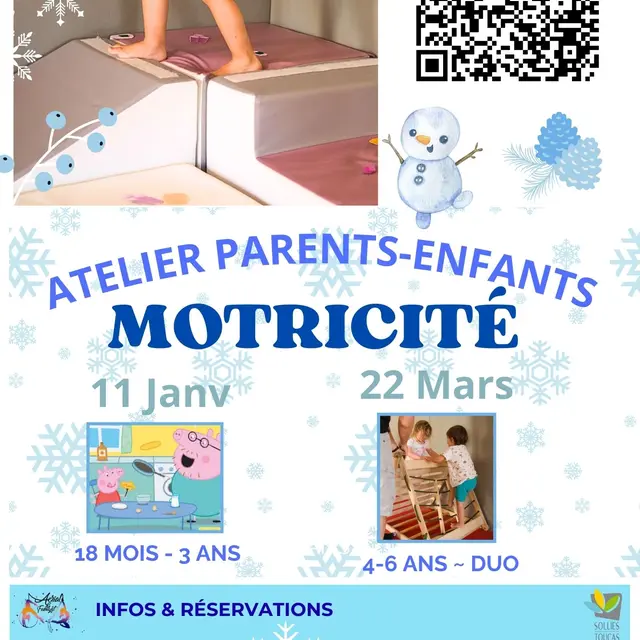Atelier moticité parents / enfants_Solliès-Toucas