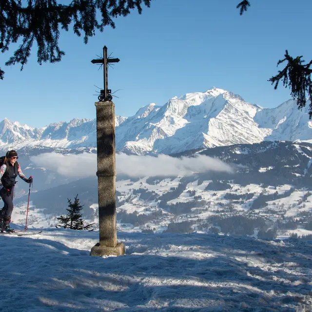Itinéraire ski de randonnée : Le Plan des Dames_Combloux