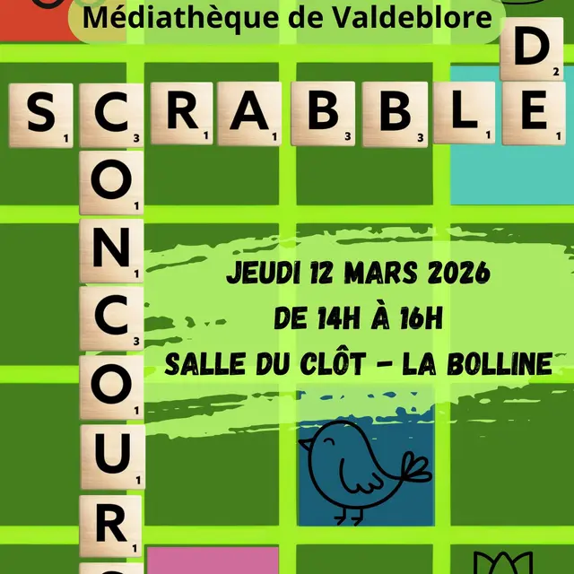 Concours de Scrabble - Médiathèque Valdeblore_Valdeblore